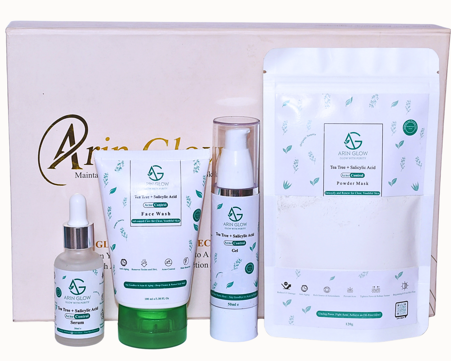 Tea Tree + Salicylic Acid Acne Control Kit