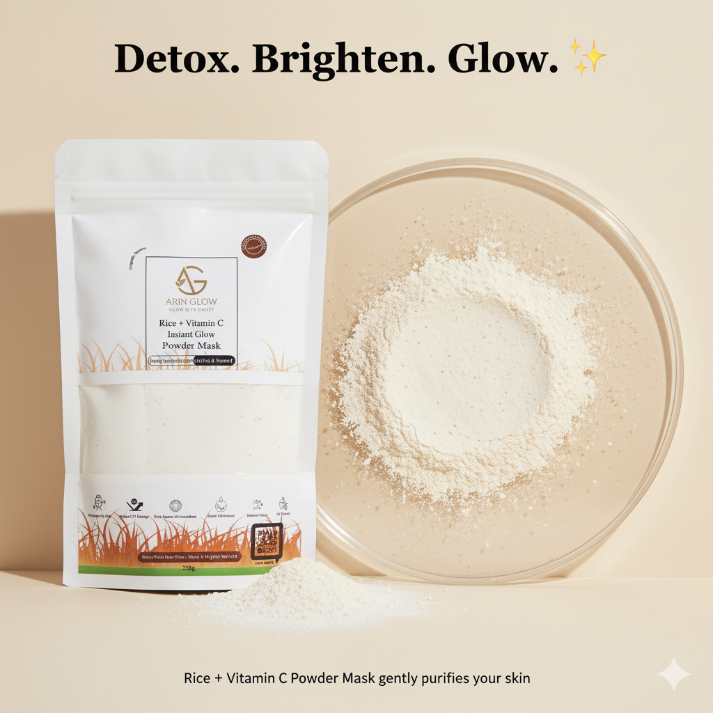 Rice + Vitamin C Instant Glow Powder Mask