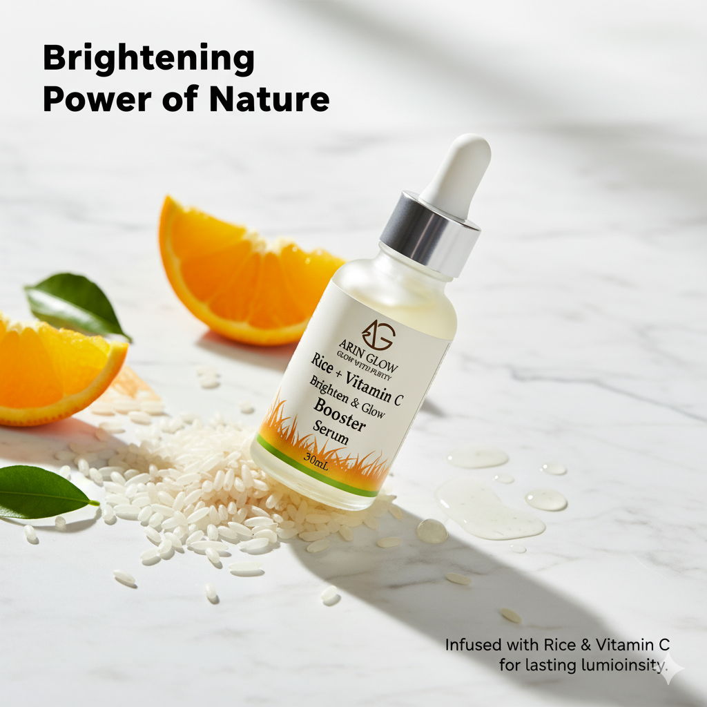Rice + Vitamin C Brighten & Glow Booster Serum