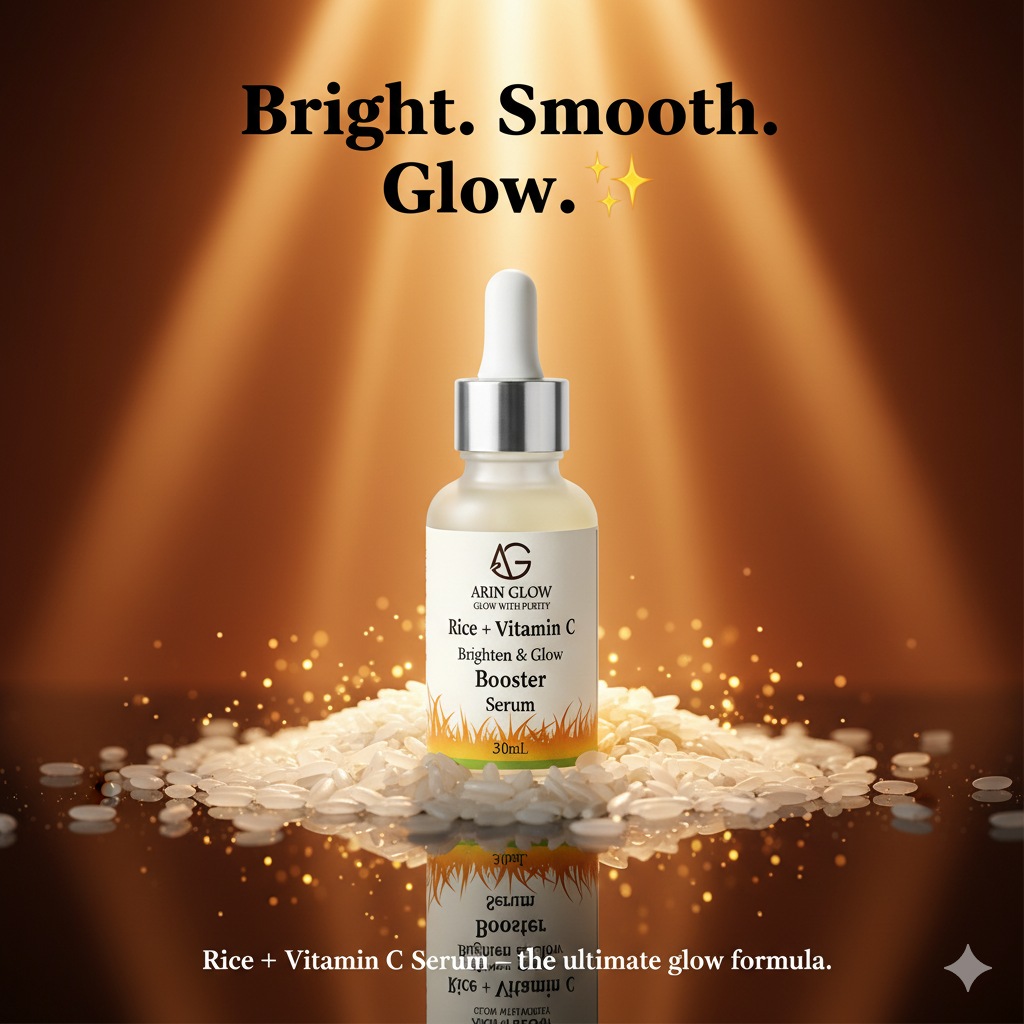 Rice + Vitamin C Brighten & Glow Booster Serum