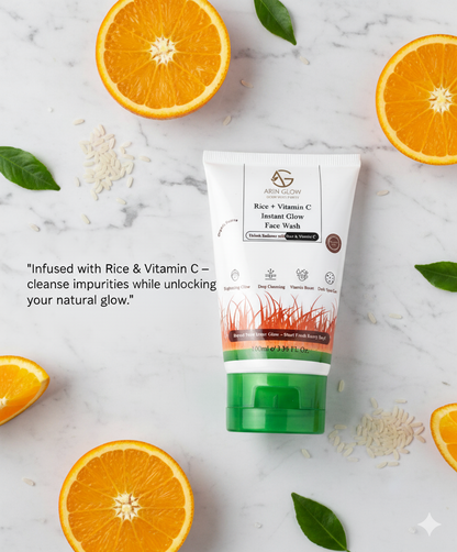 Rice + Vitamin C Instant Glow Face Wash