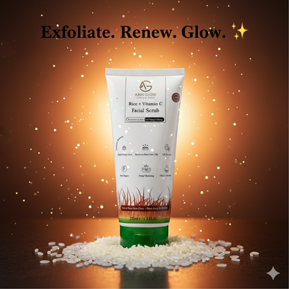 Rice + Vitamin C Facial Scrub