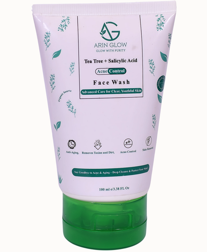 Tea Tree + Salicylic Acid Acne Control Face Wash