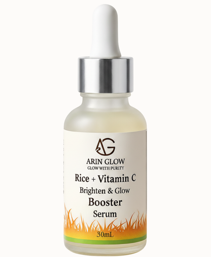 Rice + Vitamin C Brighten & Glow Booster Serum
